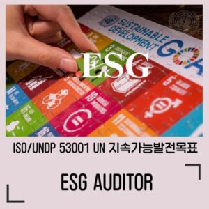 ESG, ISO/UNDP 53001 UN SDGs